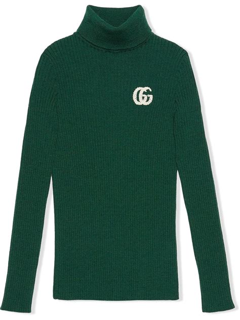 maglione gucci collo alto|Gucci Maglione a Collo Alto .